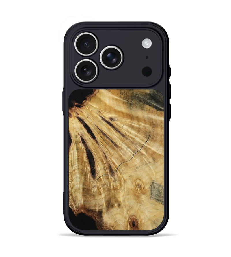 iPhone 17 Pro Wood Phone Case - Seven (Wood Burl, 802094)