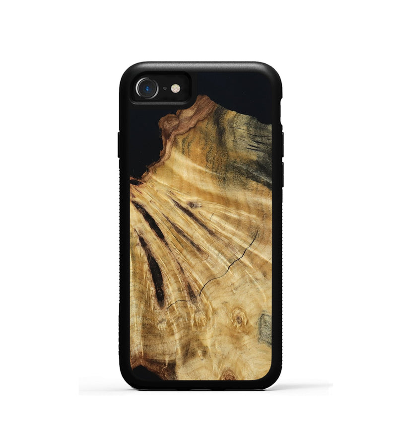 iPhone SE Wood Phone Case - Seven (Wood Burl, 802094)