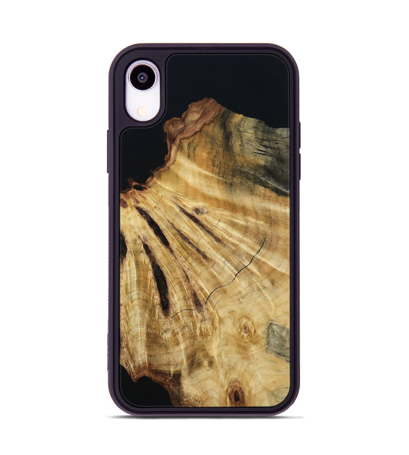 iPhone Xr Wood Phone Case - Seven (Wood Burl, 802094)