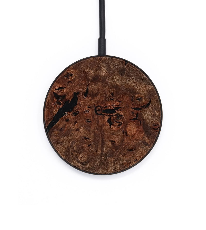 Circle Wood Wireless Charger - Deidra (Wood Burl, 802095)