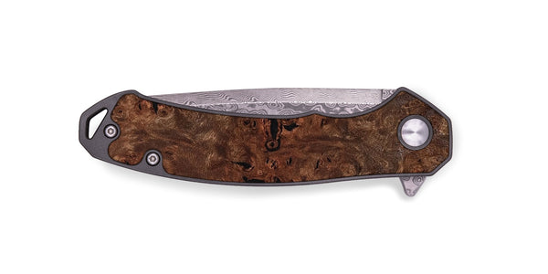 EDC Wood Pocket Knife - Deidra (Wood Burl, 802095)