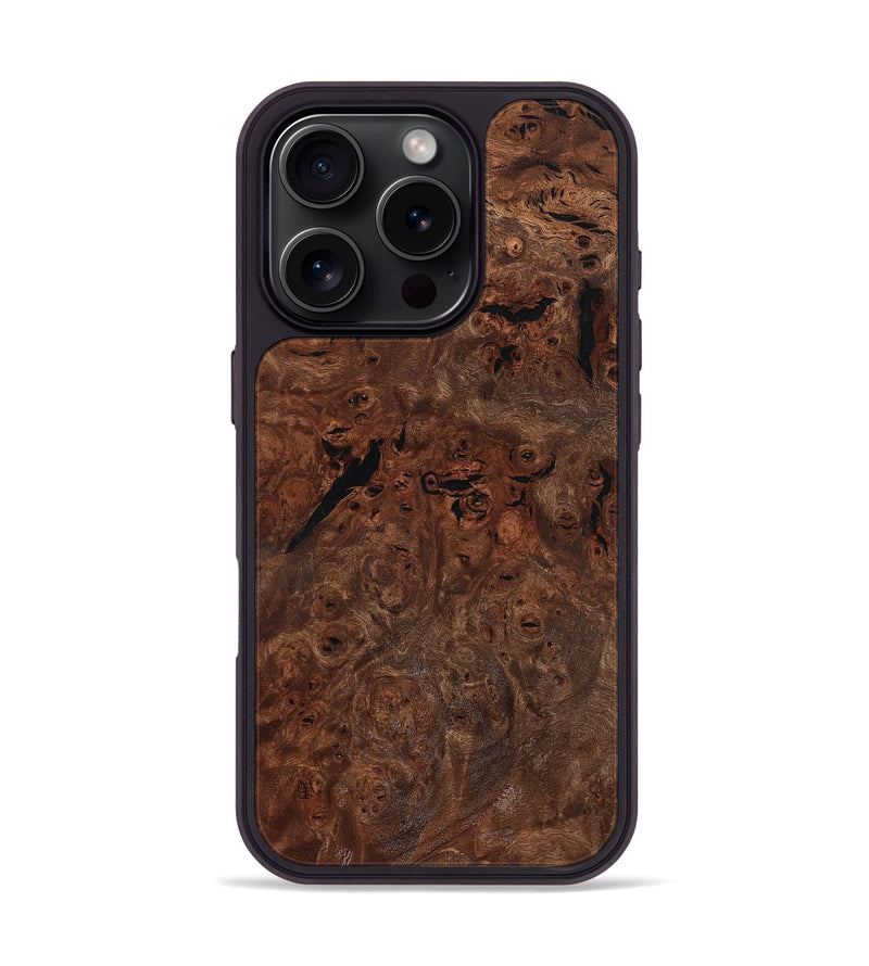 iPhone 16 Pro Wood Phone Case - Deidra (Wood Burl, 802095)