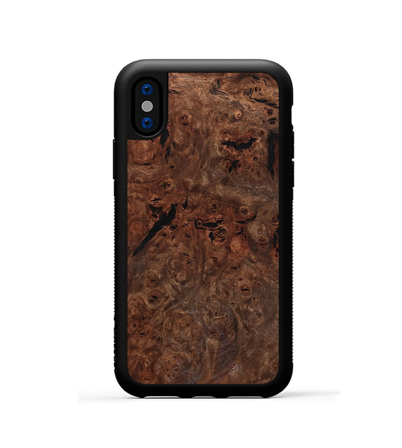 iPhone Xs Wood Phone Case - Deidra (Wood Burl, 802095)