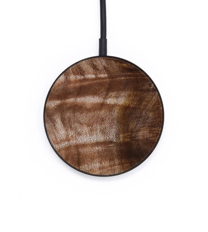 Circle Wood Wireless Charger - Paisley (Wood Burl, 802096)