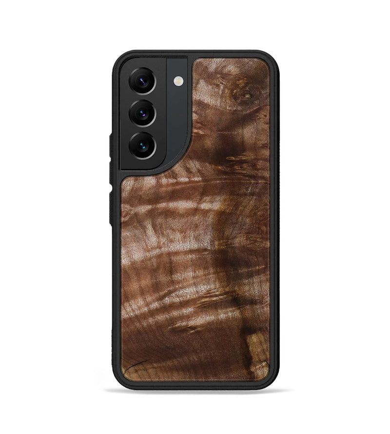 Galaxy S22 Wood Phone Case - Paisley (Wood Burl, 802096)