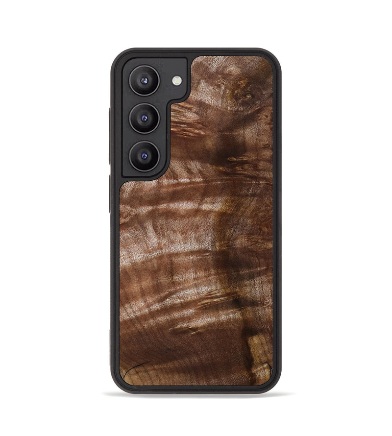 Galaxy S23 Wood Phone Case - Paisley (Wood Burl, 802096)