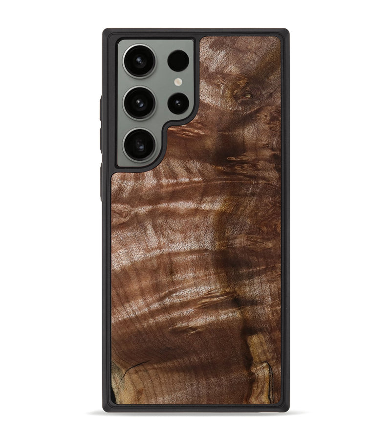 Galaxy S23 Ultra Wood Phone Case - Paisley (Wood Burl, 802096)