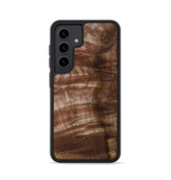 Galaxy S24 Wood Phone Case - Paisley (Wood Burl, 802096)