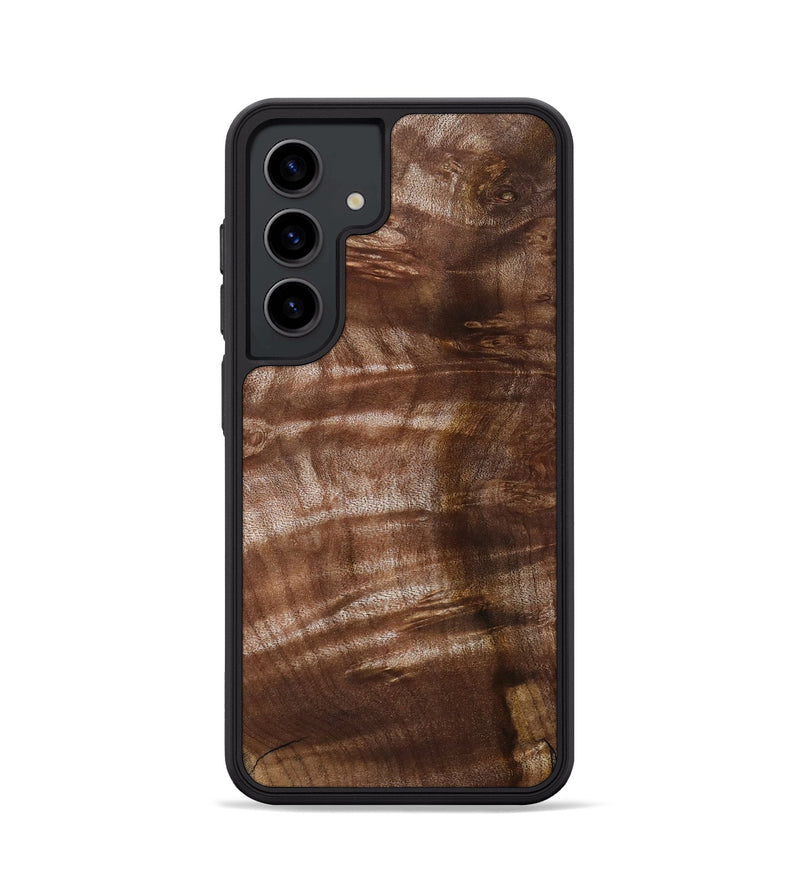 Galaxy S24 Wood Phone Case - Paisley (Wood Burl, 802096)