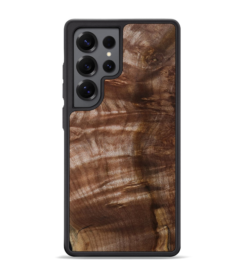 Galaxy S25 Ultra Wood Phone Case - Paisley (Wood Burl, 802096)