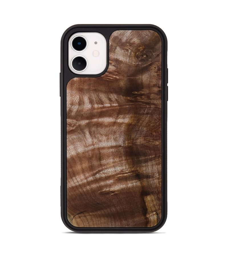 iPhone 11 Wood Phone Case - Paisley (Wood Burl, 802096)