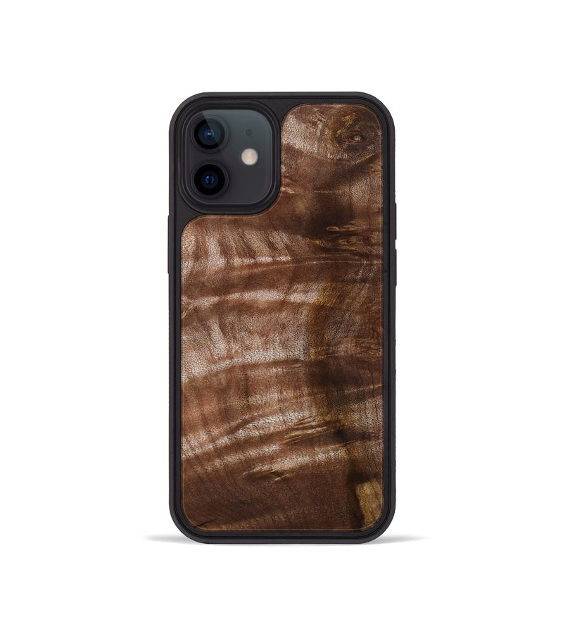 iPhone 12 mini Wood Phone Case - Paisley (Wood Burl, 802096)