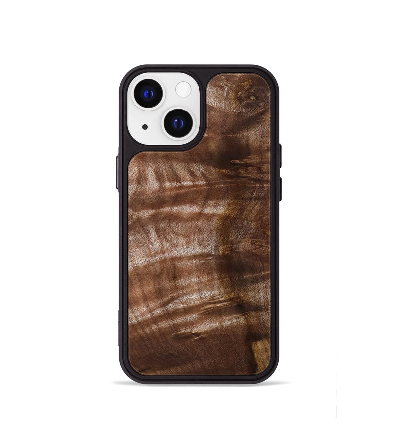 iPhone 13 mini Wood Phone Case - Paisley (Wood Burl, 802096)