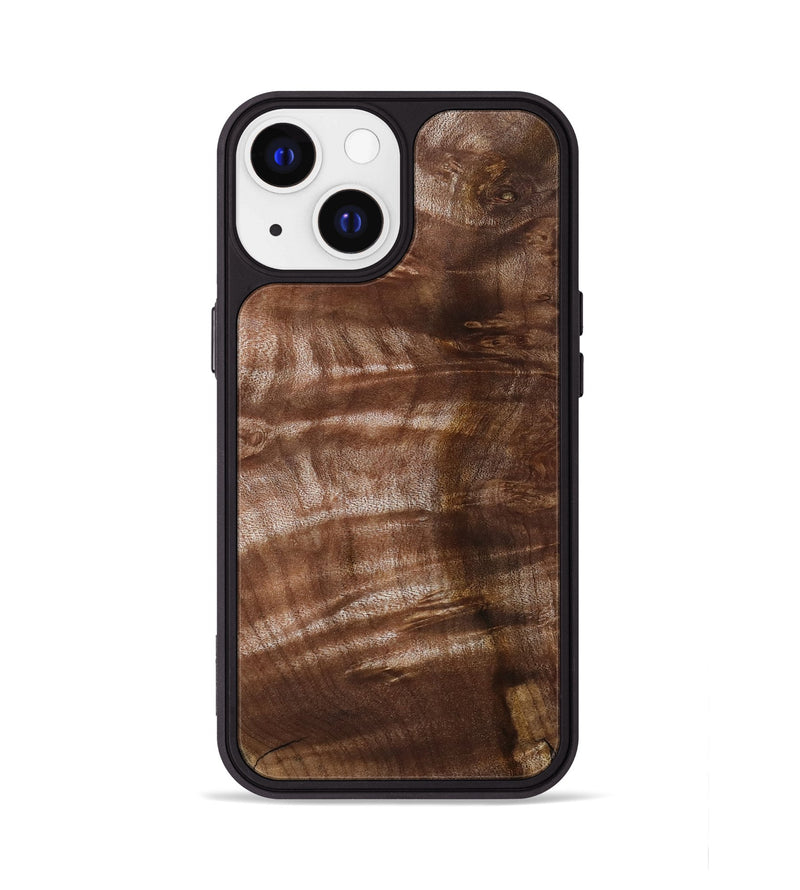 iPhone 13 Wood Phone Case - Paisley (Wood Burl, 802096)