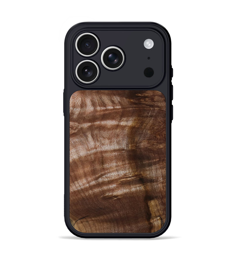 iPhone 17 Pro Wood Phone Case - Paisley (Wood Burl, 802096)