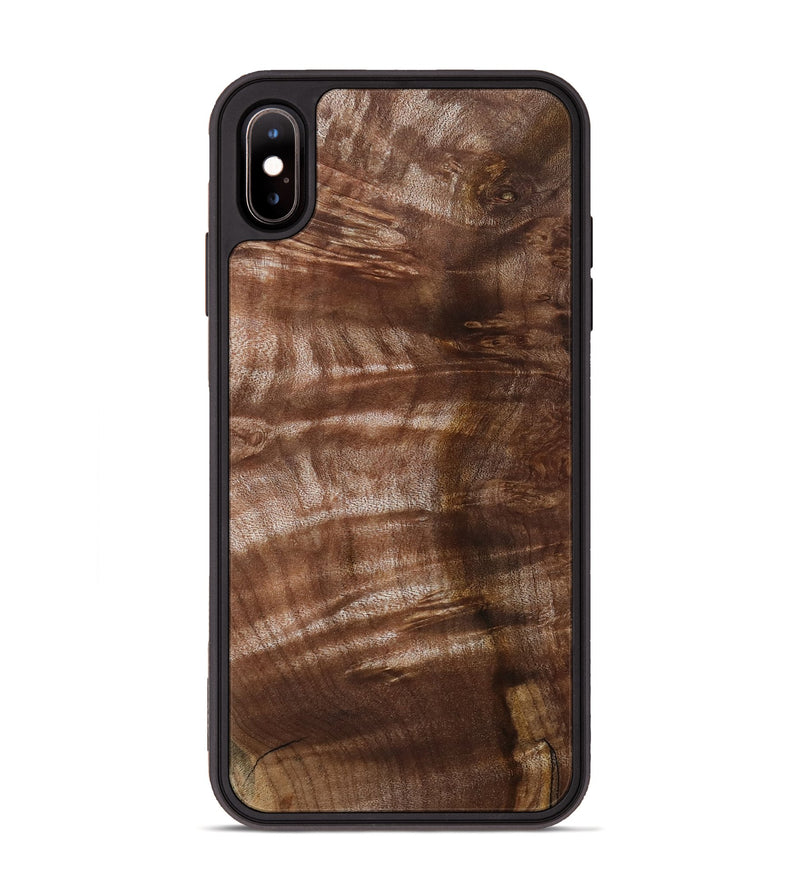 iPhone Xs Max Wood Phone Case - Paisley (Wood Burl, 802096)