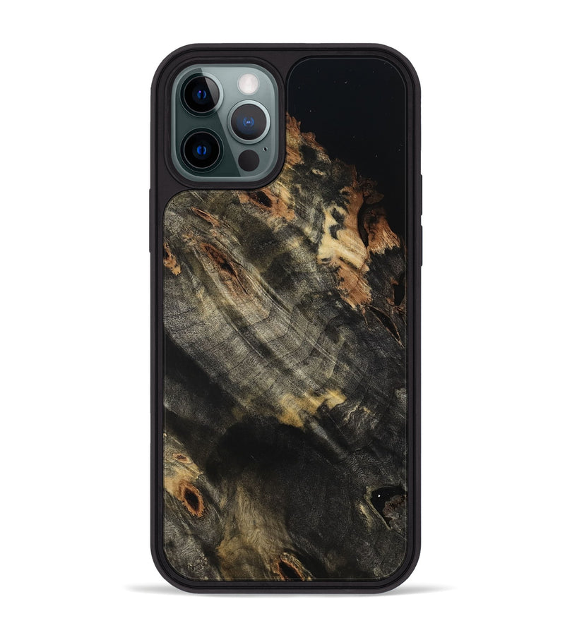 iPhone 12 Pro Max Wood Phone Case - Aubrey (Wood Burl, 802097)