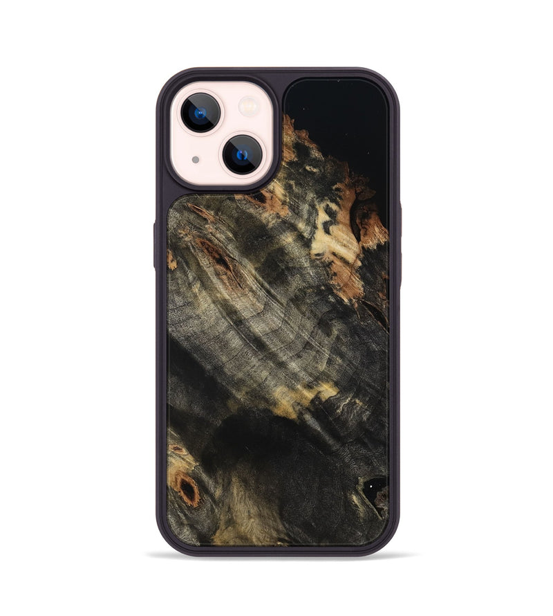 iPhone 14 Wood Phone Case - Aubrey (Wood Burl, 802097)