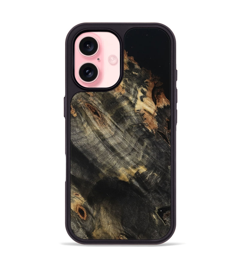 iPhone 16 Wood Phone Case - Aubrey (Wood Burl, 802097)