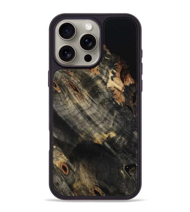 iPhone 16 Pro Max Wood Phone Case - Aubrey (Wood Burl, 802097)