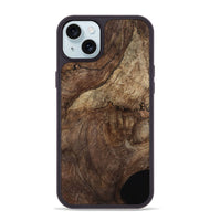 iPhone 15 Plus Wood Phone Case - Analia (Wood Burl, 802098)