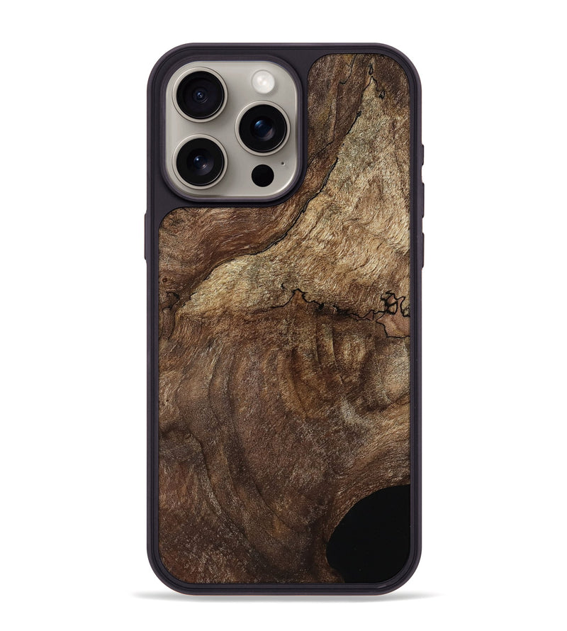 iPhone 15 Pro Max Wood Phone Case - Analia (Wood Burl, 802098)