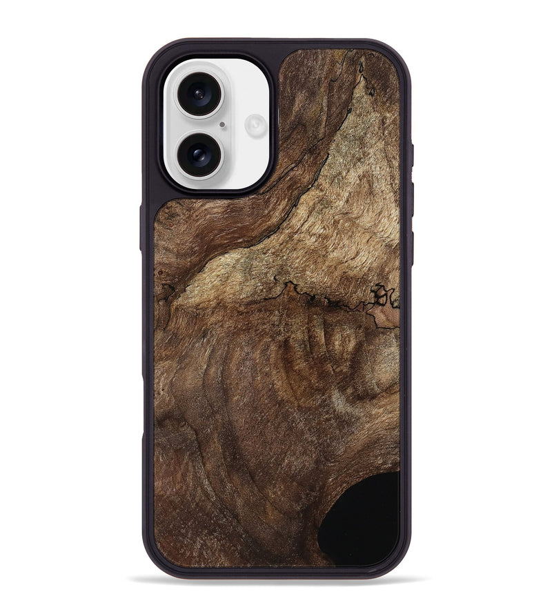 iPhone 16 Plus Wood Phone Case - Analia (Wood Burl, 802098)