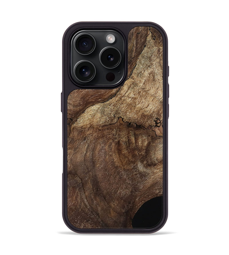 iPhone 16 Pro Wood Phone Case - Analia (Wood Burl, 802098)