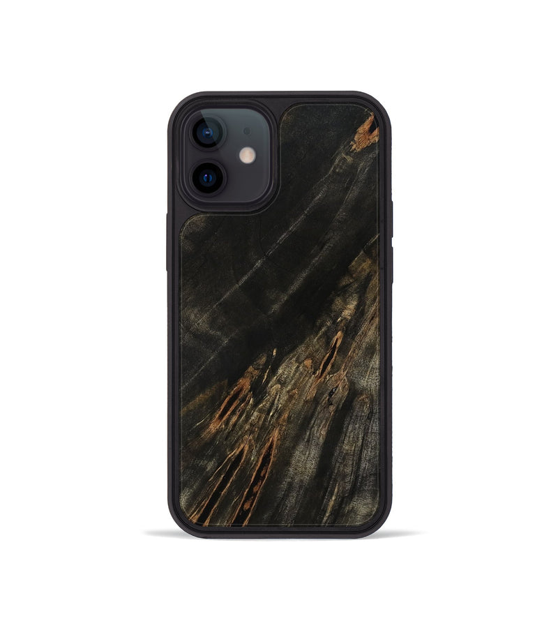 iPhone 12 mini Wood Phone Case - Albin (Wood Burl, 802099)