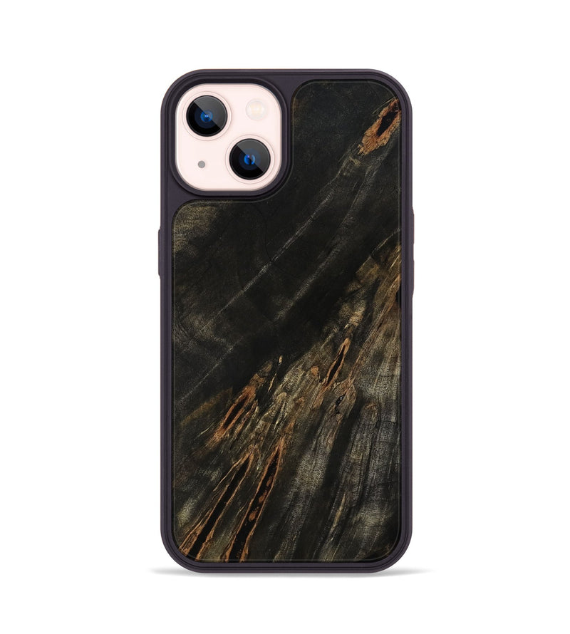iPhone 14 Wood Phone Case - Albin (Wood Burl, 802099)