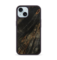 iPhone 15 Wood Phone Case - Albin (Wood Burl, 802099)