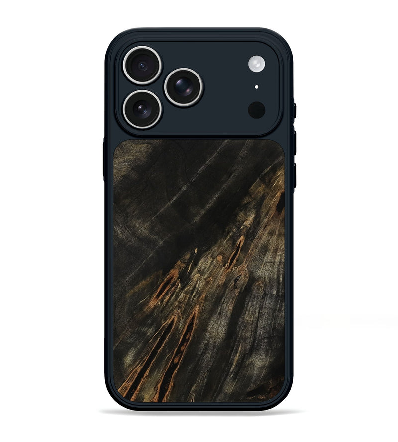 iPhone 17 Pro Max Wood Phone Case - Albin (Wood Burl, 802099)