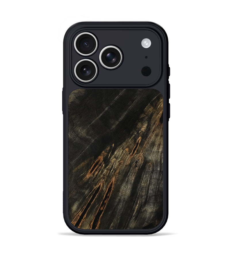 iPhone 17 Pro Wood Phone Case - Albin (Wood Burl, 802099)