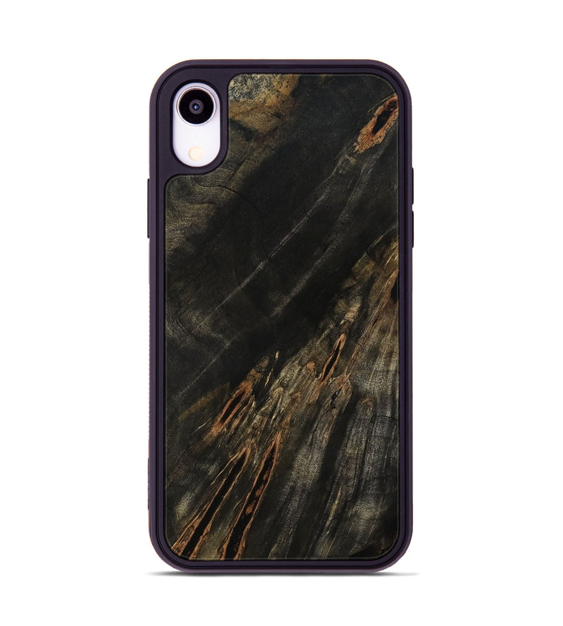 iPhone Xr Wood Phone Case - Albin (Wood Burl, 802099)