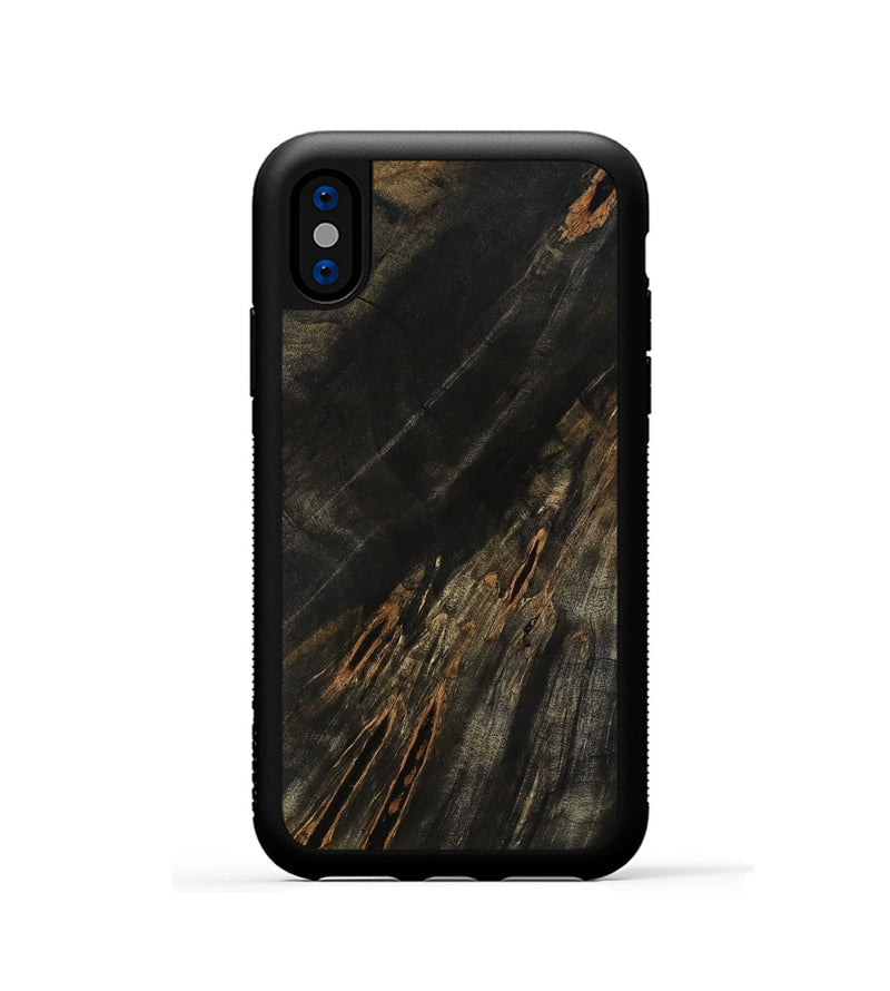iPhone Xs Wood Phone Case - Albin (Wood Burl, 802099)