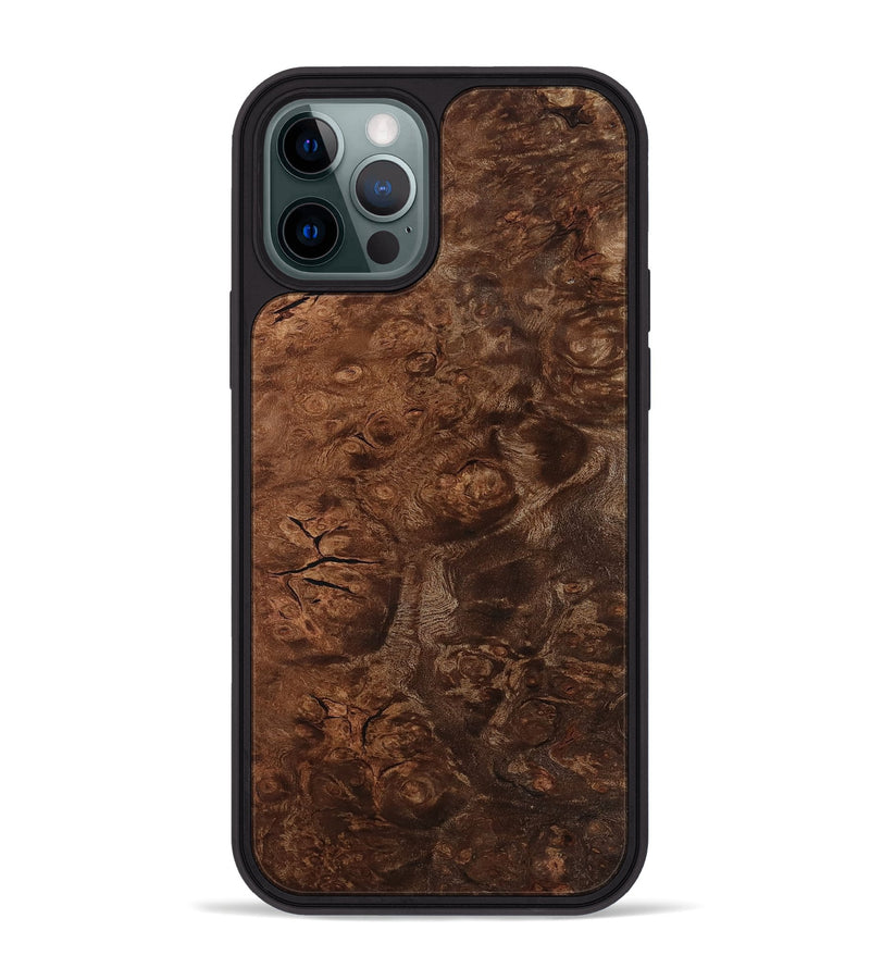 iPhone 12 Pro Max Wood Phone Case - Kaysen (Wood Burl, 802100)