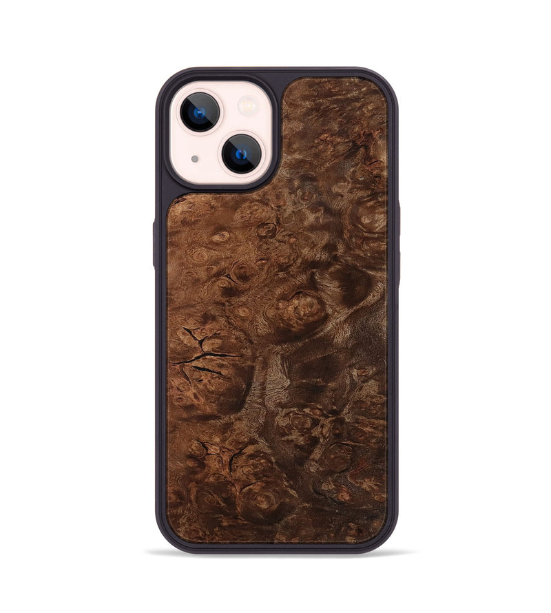 iPhone 14 Wood Phone Case - Kaysen (Wood Burl, 802100)