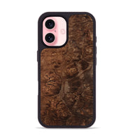 iPhone 16 Wood Phone Case - Kaysen (Wood Burl, 802100)