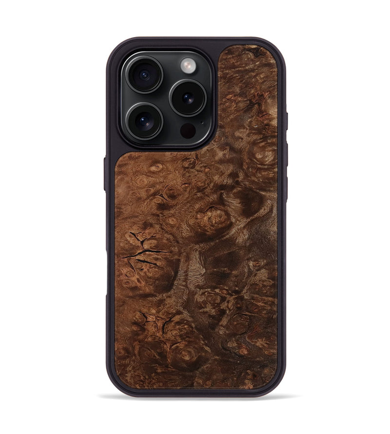 iPhone 16 Pro Wood Phone Case - Kaysen (Wood Burl, 802100)