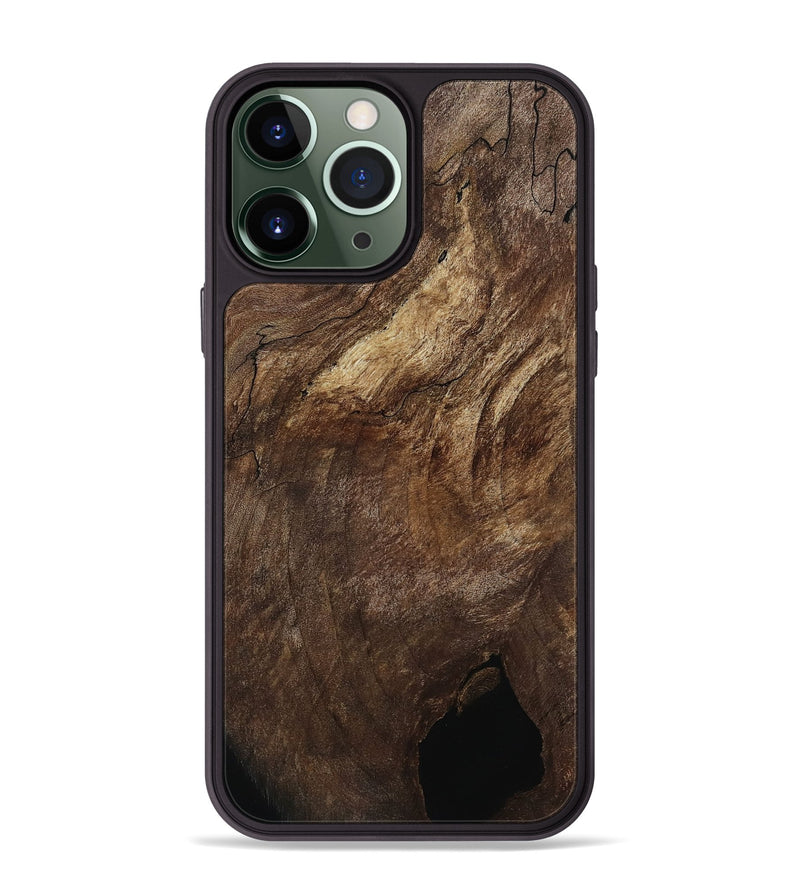 iPhone 13 Pro Max Wood Phone Case - Corinne (Wood Burl, 802101)