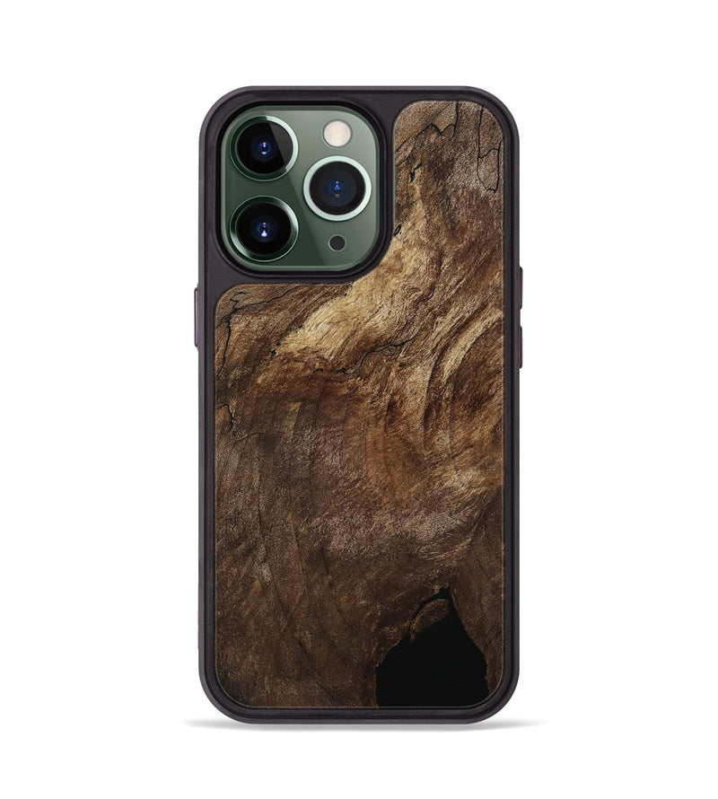 iPhone 13 Pro Wood Phone Case - Corinne (Wood Burl, 802101)
