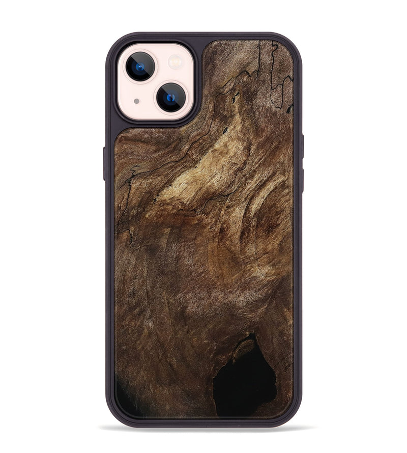 iPhone 14 Plus Wood Phone Case - Corinne (Wood Burl, 802101)