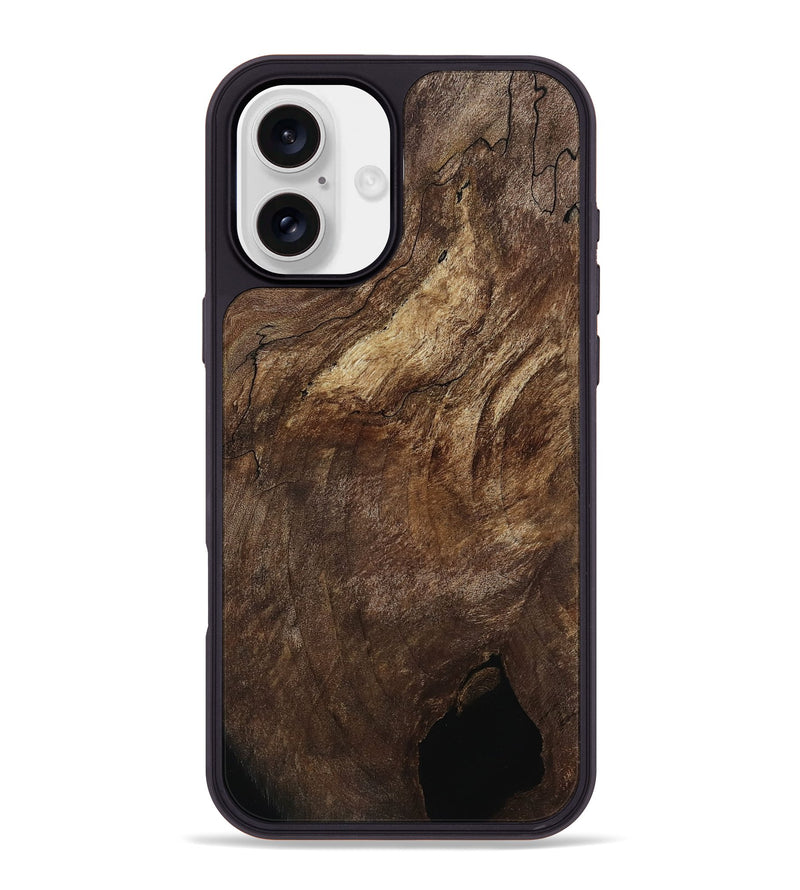 iPhone 16 Plus Wood Phone Case - Corinne (Wood Burl, 802101)