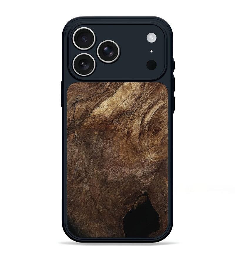 iPhone 17 Pro Max Wood Phone Case - Corinne (Wood Burl, 802101)