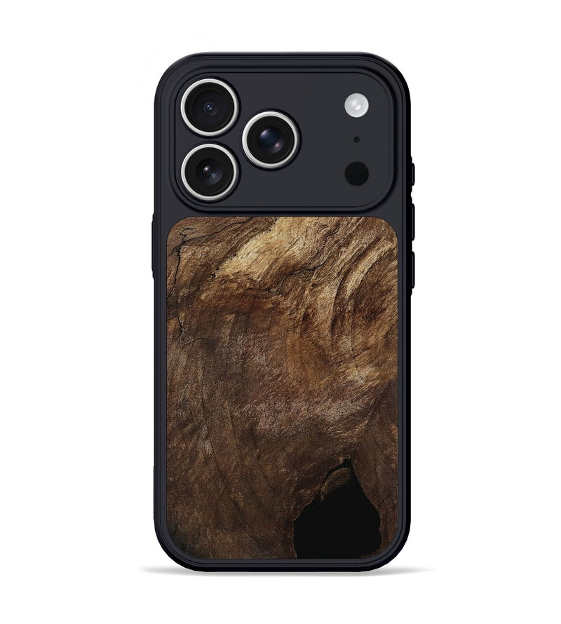 iPhone 17 Pro Wood Phone Case - Corinne (Wood Burl, 802101)