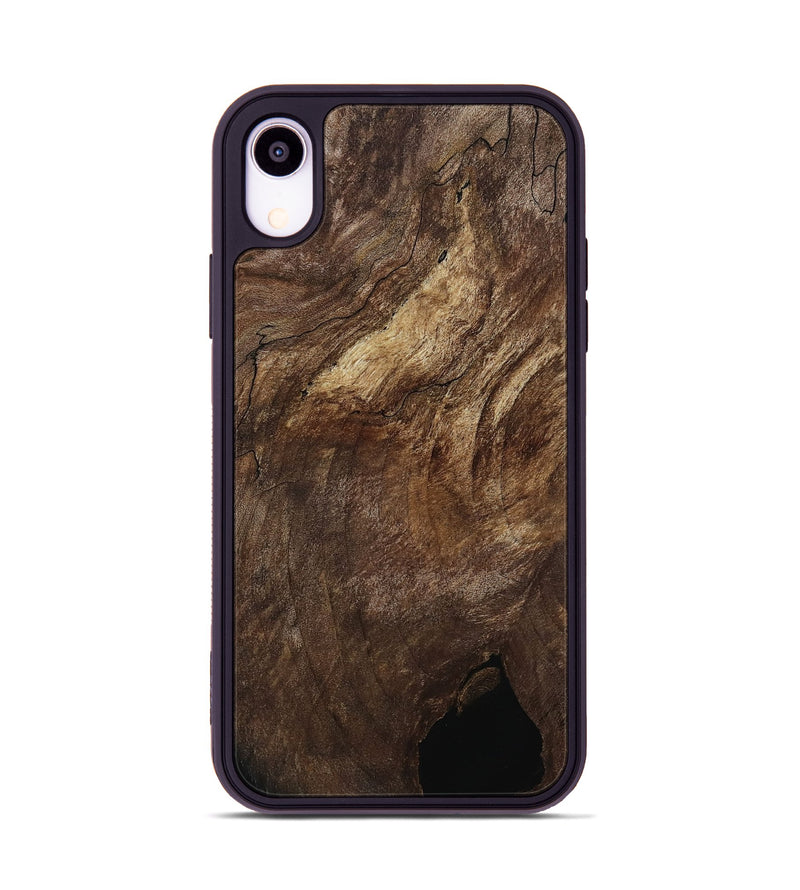 iPhone Xr Wood Phone Case - Corinne (Wood Burl, 802101)