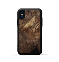 iPhone Xs Wood Phone Case - Corinne (Wood Burl, 802101)