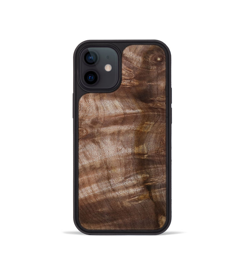 iPhone 12 mini Wood Phone Case - Keagan (Wood Burl, 802102)