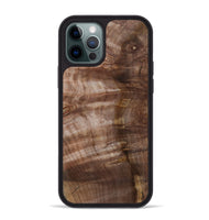 iPhone 12 Pro Max Wood Phone Case - Keagan (Wood Burl, 802102)