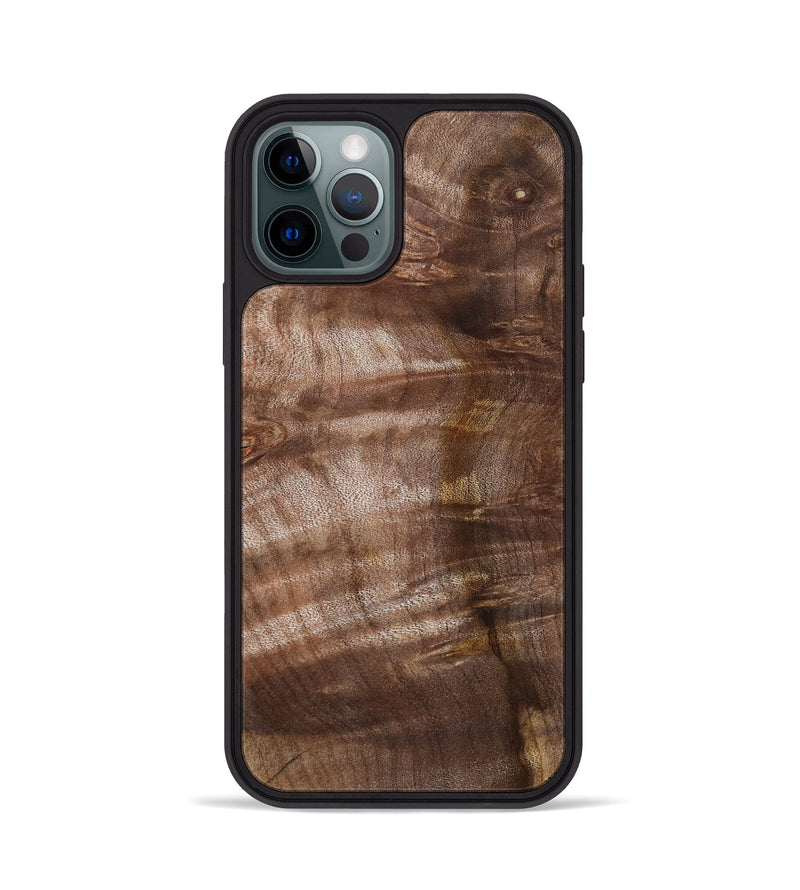 iPhone 12 Pro Wood Phone Case - Keagan (Wood Burl, 802102)